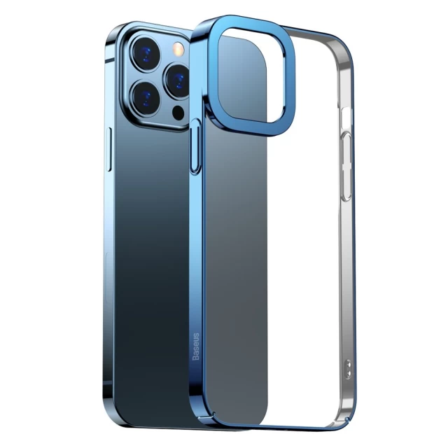Чехол Baseus Glitter Phone для iPhone 13 Pro Max Blue (ARMC000803)