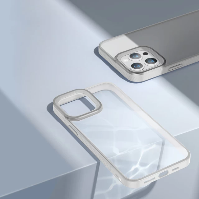 Чохол Baseus Crystal для iPhone 13 Pro Max Grey (ARJT000513)