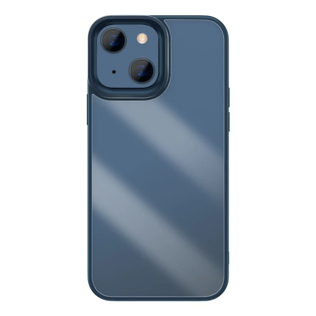 Чехол Baseus Crystal для iPhone 13 Blue (ARJT000603)