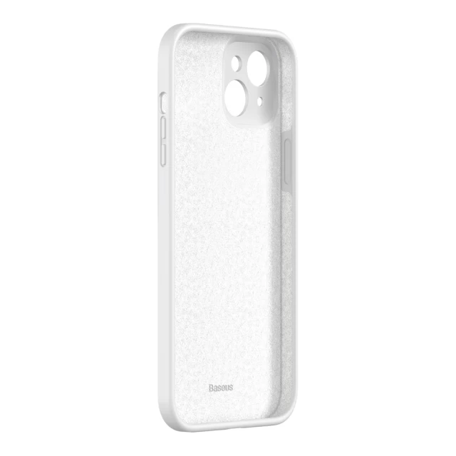 Чехол Baseus Liquid Silica Gel для iPhone 13 White (ARYT000302)