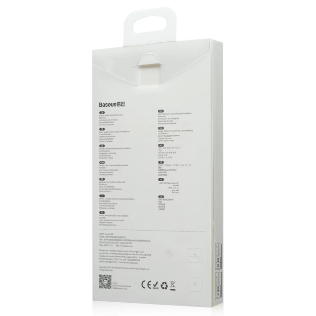 Чехол Baseus Frosted Glass для iPhone 13 Pro Transparent (ARWS000102)