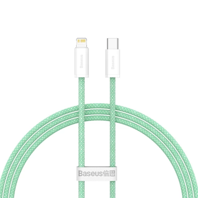 Кабель Baseus Dynamic Series USB-C to Lightning 1m Green (CALD000006)
