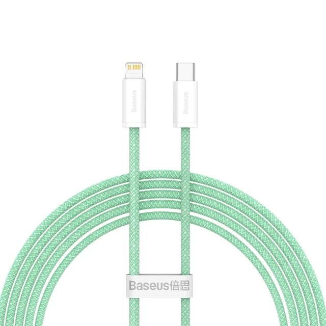 Кабель Baseus Dynamic Series USB-C to Lightning 2m Green (CALD000106)