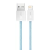 Кабель Baseus Dynamic USB-A to Lightning 2.4A 1m Blue (CALD000403)