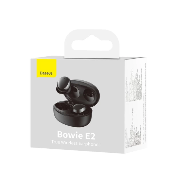 Наушники Baseus Bowie E2 Black (NGTW090001)
