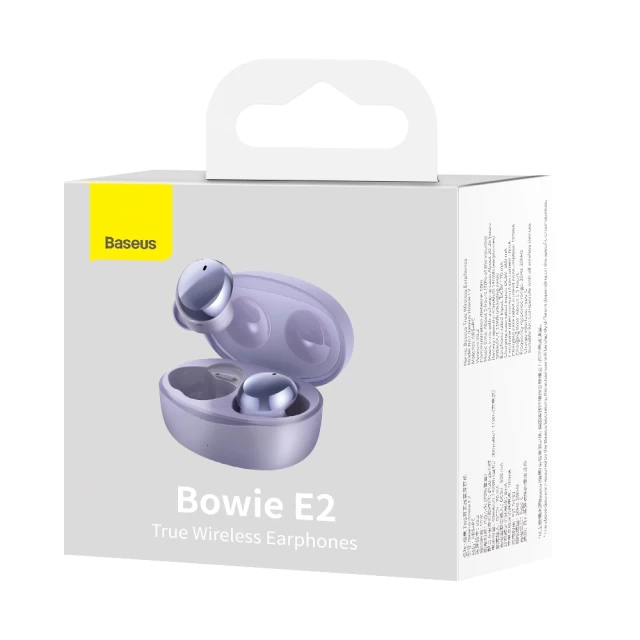 Наушники Baseus Bowie E2 Purple (NGTW090005)