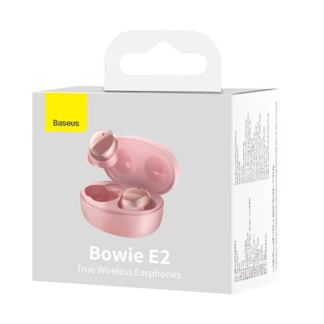 Наушники Baseus Bowie E2 Pink (NGTW090004)