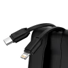 Портативний зарядний пристрій Elf Digital Display 10000 mAh 22.5W with USB-C/Lightning Cable Black (PPJL010001)