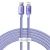 Кабель Baseus Crystal Shine USB-C to Lightning 2m Purple (CAJY000305)