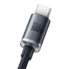 Кабель Baseus Crystal Shine USB-A to USB-C 1.2m Black (CAJY000401)