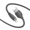 Кабель Baseus Jelly Liquid Silica Gel USB-A to Lightning 1.2m Black (CAGD000001)