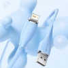 Кабель Baseus Jelly Liquid Silica Gel USB-A to Lightning 2m Green (CAGD000106)