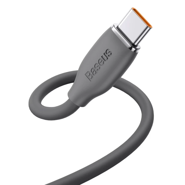 Кабель Baseus Jelly Liquid Silica Gel USB-A to USB-С 1.2m Black (CAGD010001)