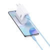 Кабель Baseus Jelly Liquid Silica Gel USB-A to USB-С 2m Blue (CAGD010103)