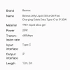 Кабель Baseus Jelly Liquid Silica Gel USB-C to Lightning 1.2m Black (CAGD020001)