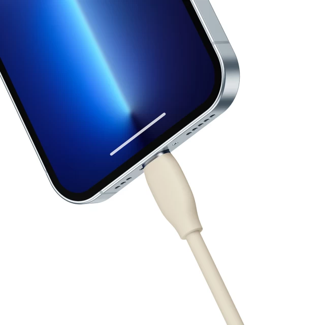 Кабель Baseus Jelly Liquid Silica Gel USB-C to Lightning 2m Pink (CAGD020104)