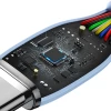 Кабель Baseus Jelly Liquid Silica Gel USB-C to USB-C 2m Blue (CAGD030103)