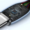 Кабель Baseus Jelly Liquid Silica Gel USB-C to USB-C 2m Black (CAGD030101)