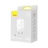 Сетевое зарядное устройство Baseus GaN3 FC 30W USB-C White (CCGN010102)