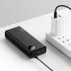 Портативное зарядное устройство Baseus Power Bank 30W 20000mAh with Cable USB Type C Gray (PPAD030001)