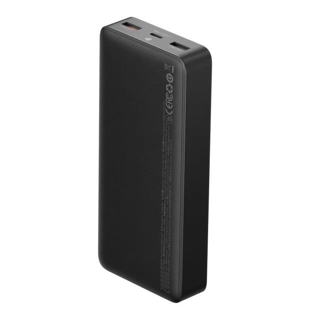 Портативний зарядний пристрій Baseus Bipow Digital Display 25W 20000 mAh Black (6932172604967)