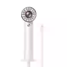 Ручний вентилятор з портативним зарядним пристроєм Baseus Fan Flyer Turbine 4000 mAh with Lightning Cable White (ACFX010002)