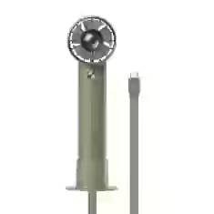 Ручний вентилятор з портативним зарядним пристроєм Baseus Fan Flyer Turbine 4000 mAh with USB-C Cable Green (ACFX010106)