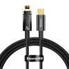 Кабель Baseus Explorer USB-C to Lightning 1m Black (CATS000001)