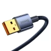 Кабель Baseus Explorer Series Auto Power-Off Fast Charging Data Cable 100W USB to USB Type-C 2m Blue (CATS000303)
