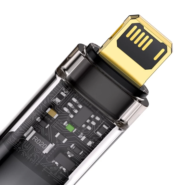 Кабель Baseus Explorer USB-A to Lightning 1m Black (CATS000401)