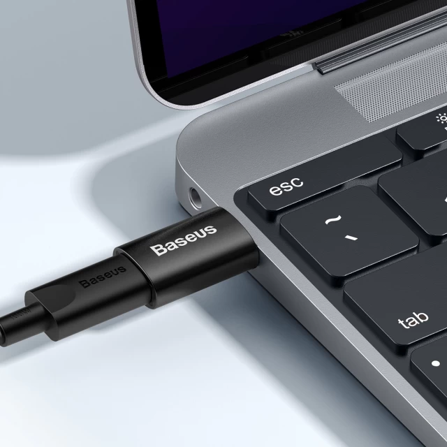 Адаптер Baseus Ingenuity Series USB-A to USB-C Black (ZJJQ000101)