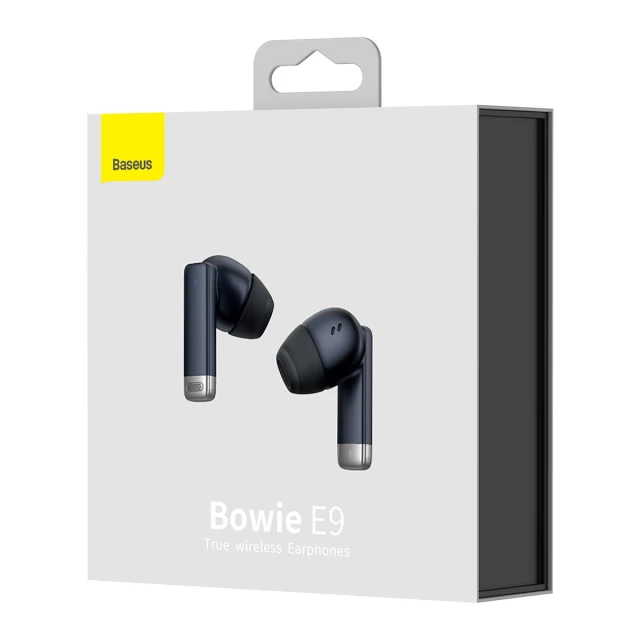 Наушники Baseus Bowie E9 Black (NGTW120001)