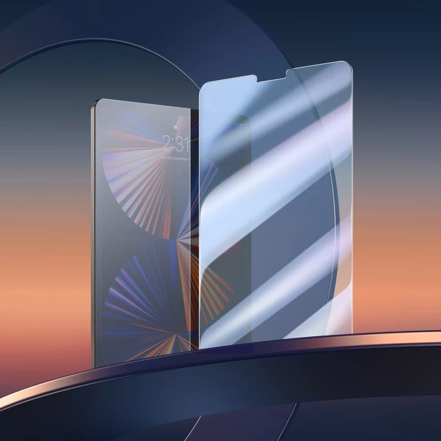 Защитное стекло Baseus Tempered Glass для iPad Pro 12.9 2021 | 2020 | 2018 (SGBL021202)