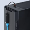 Адаптер Baseus Hub Lite Series Adapter 100Mbps USB-A to RJ45 LAN Port Black (WKQX000001)