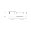Адаптер Baseus Lite Series USB-A to Ethernet Grey (WKQX000013)
