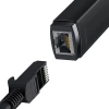 Адаптер Baseus Lite Series USB-C to Ethernet Black (WKQX000301)