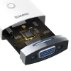 Адаптер Baseus Lite Series Plug HDMI to VGA White (WKQX010001)