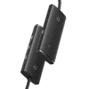 USB-хаб Baseus Lite Series 5-in-1 USB to 4xUSB-A/USB-C 0.25m Black (WKQX030001)