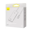 USB-хаб Baseus Lite Series 5-in-1 USB-C to 4xUSB-A/USB-C 1m White (WKQX030102)