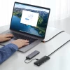 USB-хаб Baseus Lite Series Hub 4-in-1 USB-C to 4хUSB-A/USB-C 1m Black (WKQX030401)