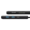 USB-хаб Baseus Lite Series 6-in-1 USB-C to 2xUSB-A/USB-C/HDMI/SD/TF Black (WKQX050001)