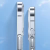 Чехол и защитное стекло Baseus Crystal Magnetic Glass для iPhone 13 Transparent with MagSafe (ARJT000002)
