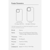 Чохол і захисне скло Baseus Crystal Magnetic Glass для iPhone 13 Pro Transparent with MagSafe (ARJT000102)