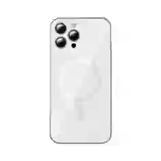 Чехол и защитное стекло Baseus Crystal Magnetic Glass для iPhone 13 Pro Max Transparent with MagSafe (ARJT000202)