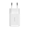 Мережевий зарядний пристрій Baseus Compact 10.5W 2xUSB-A White (CCXJ010202)