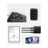 Мережевий зарядний пристрій Baseus Compact 17W 3xUSB-A Black (CCXJ020101)