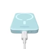 Портативное зарядное устройство Baseus Magnetic Wireless Charging 6000 mAh with USB-C to USB-C 0.5 m Cable Blue (PPCX020003)