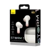 Беспроводные наушники Baseus Storm 1 Wireless Bluetooth 5.2 TWS Headphones with ANC White (NGTW140202)