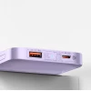 Портативное зарядное устройство Baseus Magnetic Wireless 10000 mAh 20W with USB-A to USB-C 0.5m Cable White (PPCX010102)
