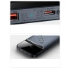 Портативний зарядний пристрій Baseus Magnetic Wireless 10000 mAh 20W with USB-A to USB-C 0.5m Cable Purple (PPCX010105)
